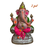 Painted Clay Ganesha – Vibrant & Eco-Friendly
