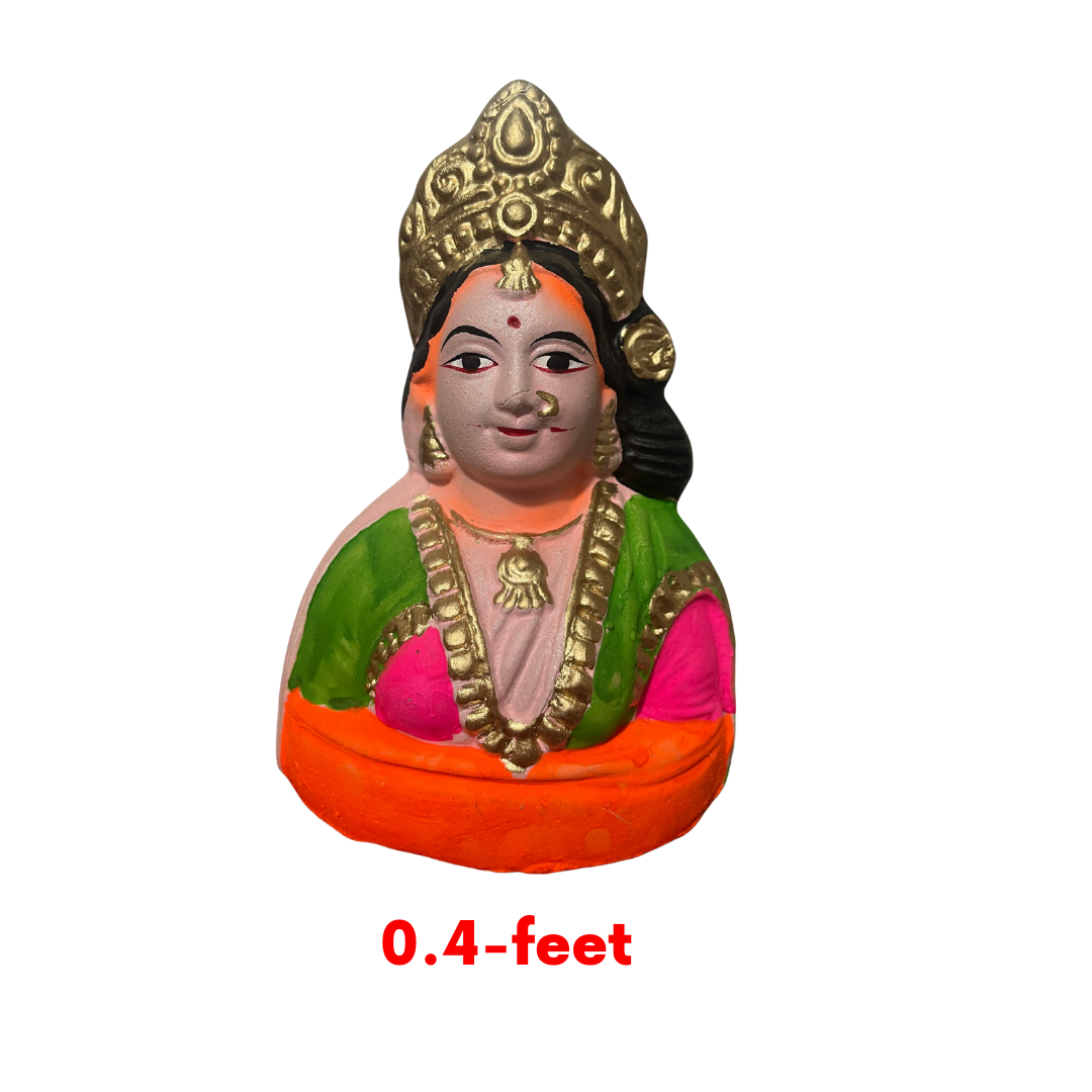 Haldi Gowri Clay Idols – Handcrafted & Eco-Friendly