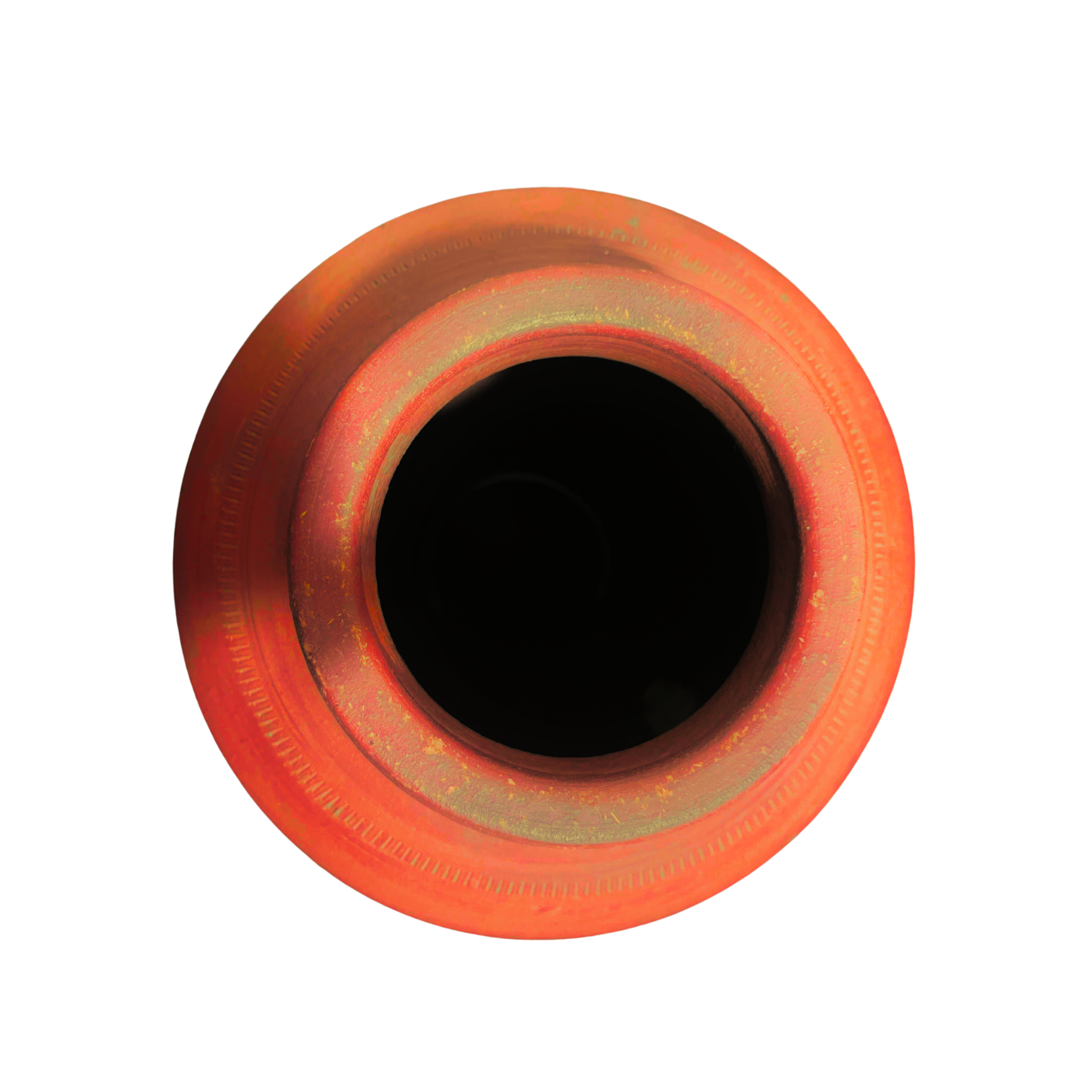 Clay Water pot with tap and cap [Anands pottery]