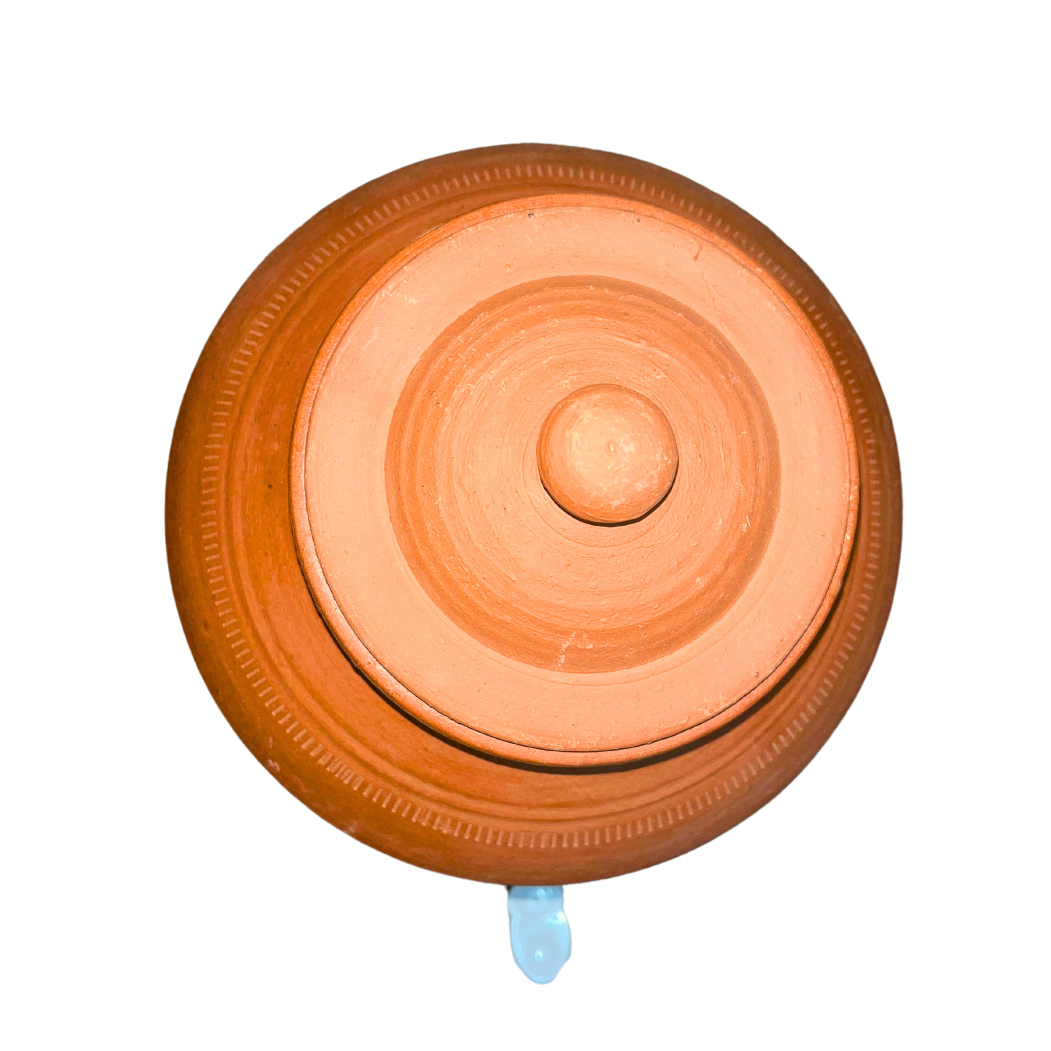 Clay Water pot with tap and cap [Anands pottery]