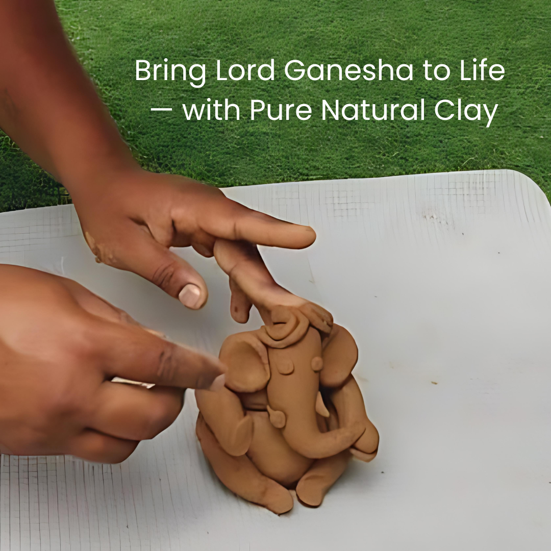Ganesha clay, High quality Ready to Use Natural Clay, Ultra smooth machine Filtered Terracotta clay.