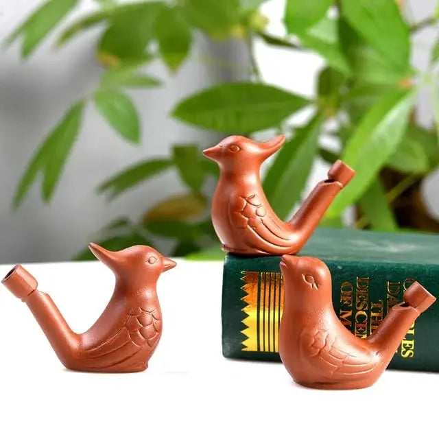 Clay Bird Water Whistle Toy 2 piece – Terracotta Bird Whistle for Kids | Bird Water Whistle, Clay Bird Whistle & Bird Whistle Toy