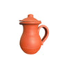 Clay water jug – Anands Pottery 1000 mL Terracotta Water Jug with Lid & Handle | Mitti Ka Surahi for Drinking Water | Handmade Mud Pot Pitcher | Naturally Cools, Purifies & Balances pH | Eco-Friendly & Chemical-Free