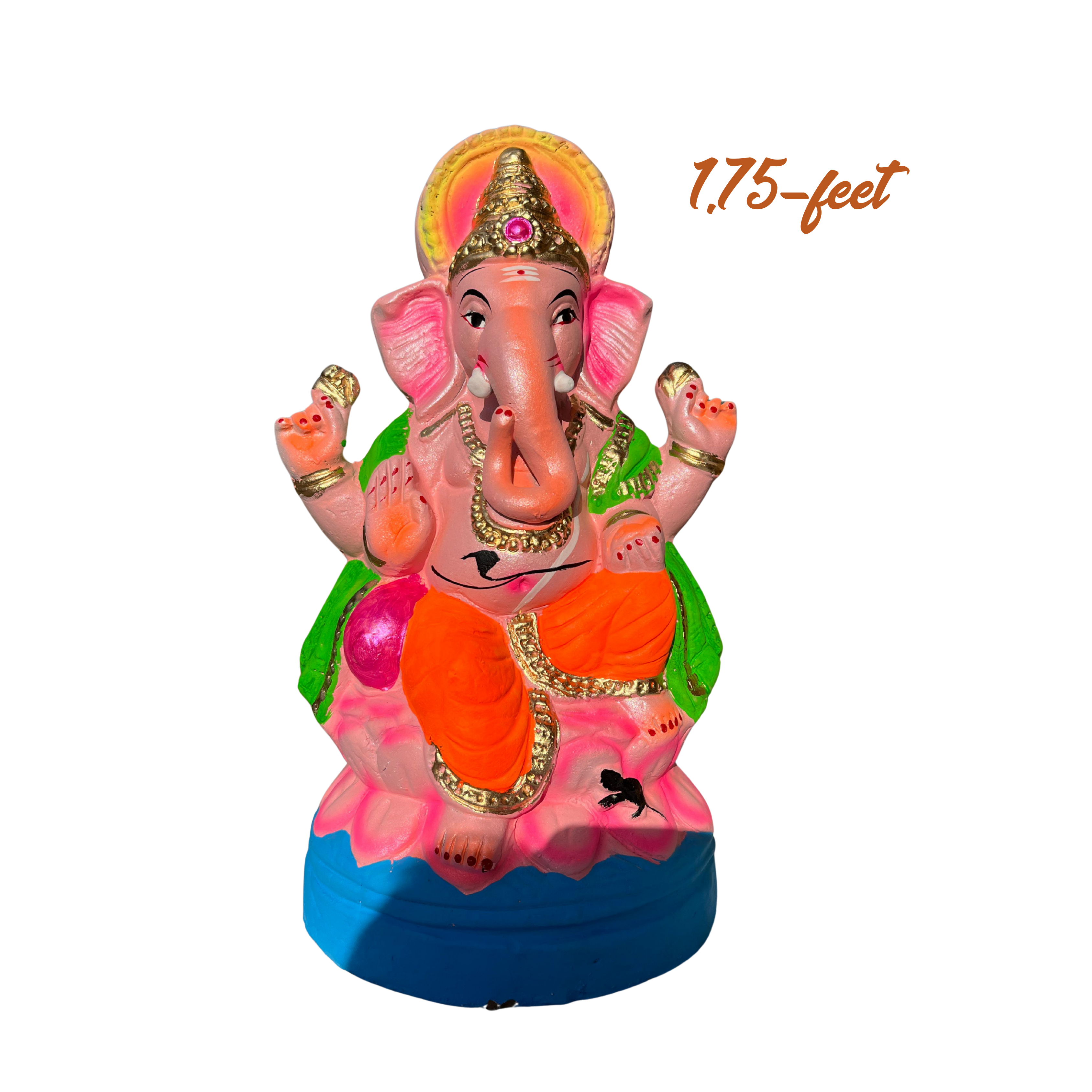 Painted Clay Ganesha – Vibrant & Eco-Friendly